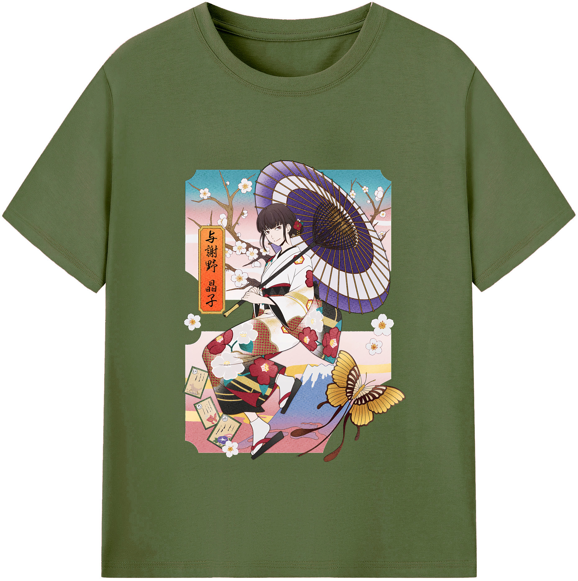 （画像用） 文豪ストレイドッグス Bungo Stray Dogs 綿100％半袖Tシャツ（フロントプリント）